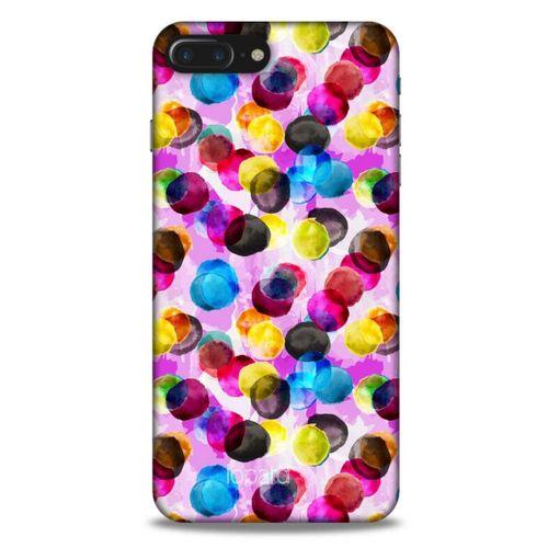 Apple Iphone 8 Plus Kılıf Pastel Renkler (42) Rugged Armor Kılıf Mor Pembe