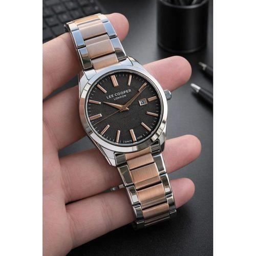 Lee Cooper Erkek Kol Saati 50 Metre Suya Dayanıklı Çelik Kordon + Bileklik Hediyeli VS.BLKT.0840