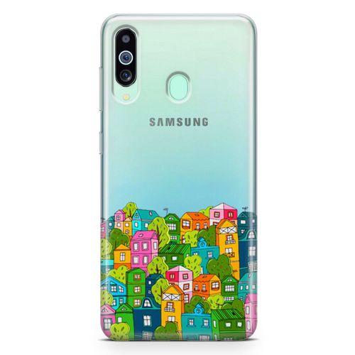 Samsung Galaxy A60 Kılıf Bizim Mahalle Arka Kapak Koruma Desenli Full Koruyucu