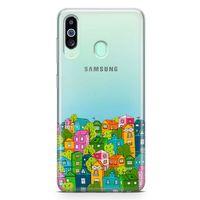 Samsung Galaxy A60 Kılıf Bizim Mahalle Arka Kapak Koruma Desenli Full Koruyucu