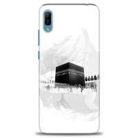 Huawei Y6 2019 Kılıf HD Baskılı Kılıf - Kabe-i Münevvere + Tam Ekran Koruyucu
