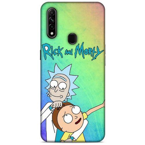 Oppo A31 Uyumlu Kılıf Rick And Morty (1) Kılıfı Rick Sanchez