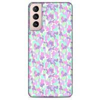 Lopard Samsung Galaxy S21 Plus Uyumlu Kılıf Kamuflaj (9) Kılıf