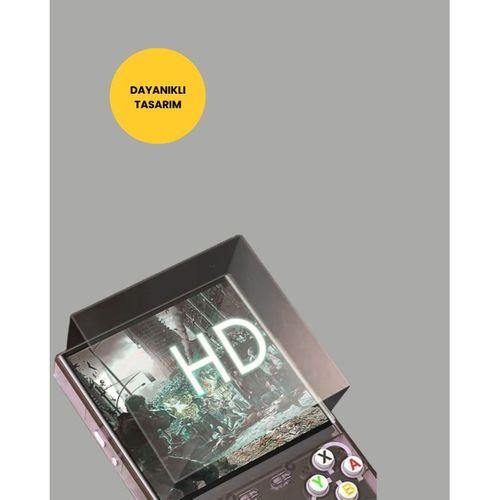 Çift Joystickli Retro Oyun Konsolu 2500mah Bataryalı