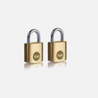 Yale Pirinç Asma Kilit 30 mm 2'li Set
