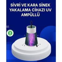 2’si 1 Arada Led Işıklı Elektrikli Böcek Öldürücü