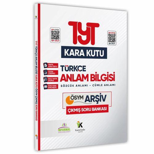 YKS TYT Türkçenin Kara Kutusu Konu Özetli D Çözümlü ÖSYM ÇIKMIŞ Soru Bankası Altın SET PAKET