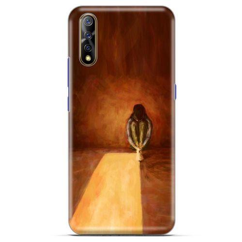 Casper Via F3 Kılıf Depresyon (47) Crystal Flex Kılıf Siyah Kırmızı