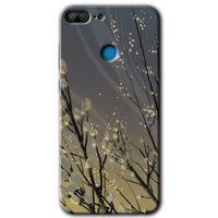 Honor 9 Lite Kılıf HD Desen Baskılı Arka Kapak - Branches Flowers