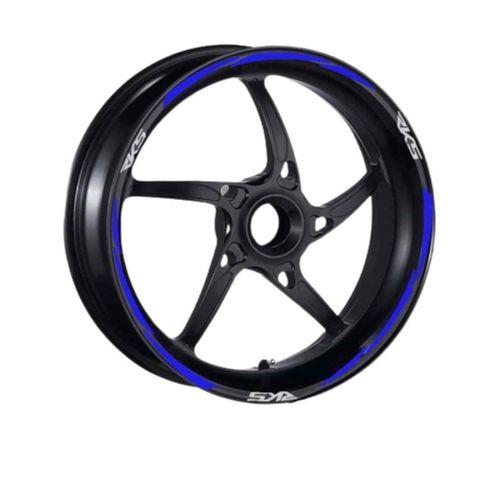 RKS Rks Reflektör Mavi Uyumlu 1 Set Jant Şeridi