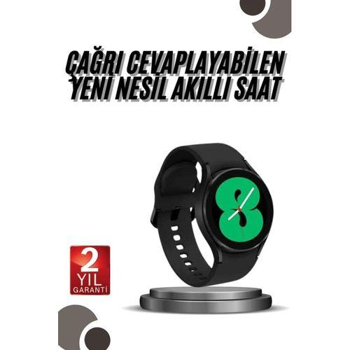 Akıllı Saat Bluetooth Bağlantılı Yuvarlak Ekran Plastik Kordonlu
