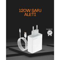 120 Watt Type C Şarj Başlığı Poco X3 X4 X5 Pro Uyumlu