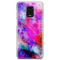 Xiaomi Redmi Note 9s Kılıf Ütopik Duvarlar Arka Kapak Koruma Desenli Full Koruyucu