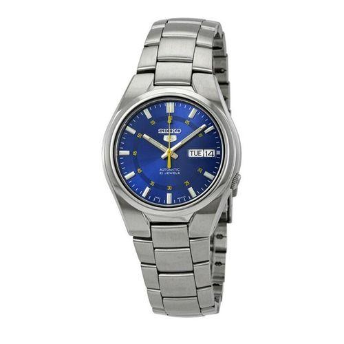 Seiko 5 SNK615K1 Otomatik Çelik Gri Lacivert Kadran 39 mm Erkek Kol Saati