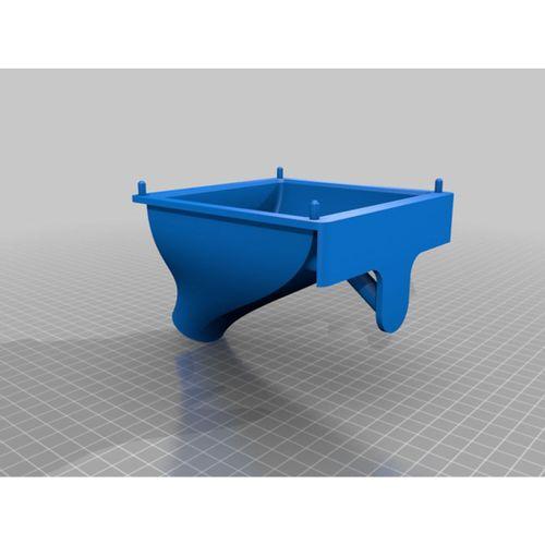 120mm Fan Duct Açık Delikli (Bu ürün Sadece Plastik parçadır - Almadan Önce Soru Sorabilirsiniz)