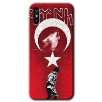 Potkal Hediye Fabrikası Xiaomi Redmi 9A Kılıf HD Desen Baskılı Arka Kapak - Bozkurt Atam