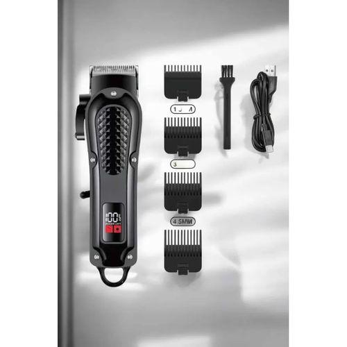 Sıfır Tıraş Makinesi Dijital Göstergeli Paslanmaz Çelik Bıçaklı Taşınabilir