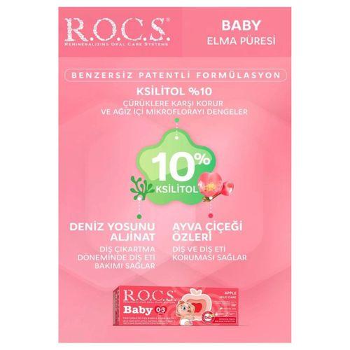 .Baby Diş Macunu 35ml 0-3 Yaş Elma