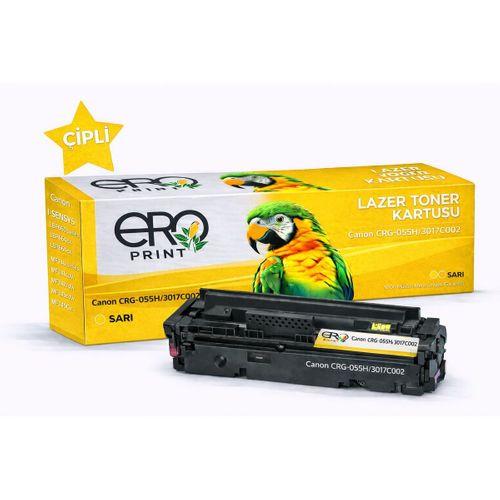 Canon LBP-662cdw Sarı Muadil Toner - 6000 Sayfalık Çipli Toner