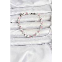 Kare Zirkon Taşlı Gümüş Renk Kadın Bileklik