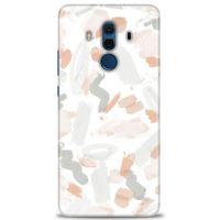 Huawei Mate 10 Pro Kılıf HD Baskılı Kılıf - Fırça Darbeleri + Tam Ekran Koruyucu
