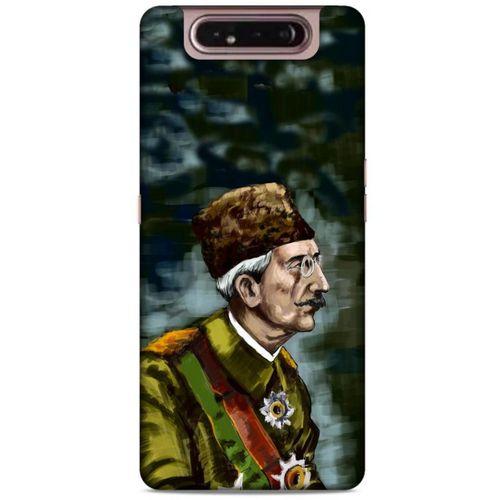 Samsung Galaxy A80 Uyumlu Kılıf Ottoman (30) Silicone Case Vahdeddin