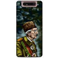 Samsung Galaxy A80 Uyumlu Kılıf Ottoman (30) Silicone Case Vahdeddin