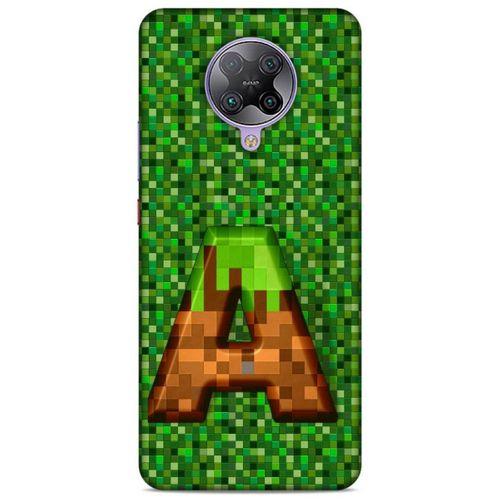 Lopard Xiaomi Poco F2 Pro Uyumlu Kılıf PiXel (44) Tough Armor Kılıf A Harfi