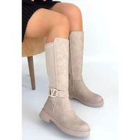 Diona Bej Nubuk Çizme