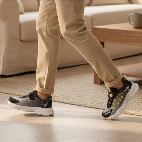 Wisco 065 Siyah-Sarı Erkek Çocuk Spor Ayakkabı