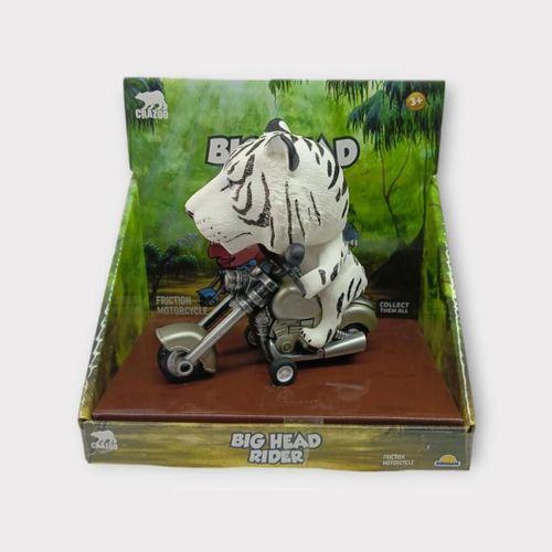 Koca Kafalı Sürücü Hayvan Figür - Kaplan