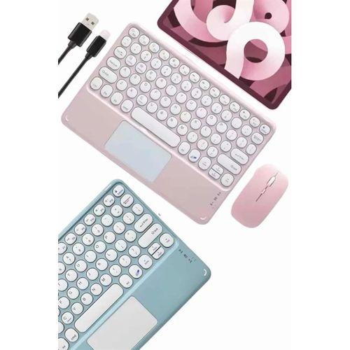 Profesyonel Wifi Q Klavye Bluetooth Klavye Touchpad 10.8 Inç