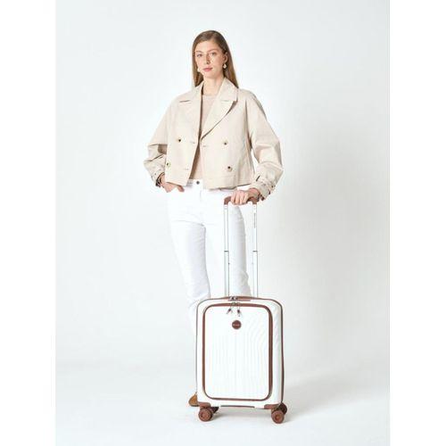 Benetton Trolley Valiz Beyaz Kabin Boy 14BNT8010-03-BY