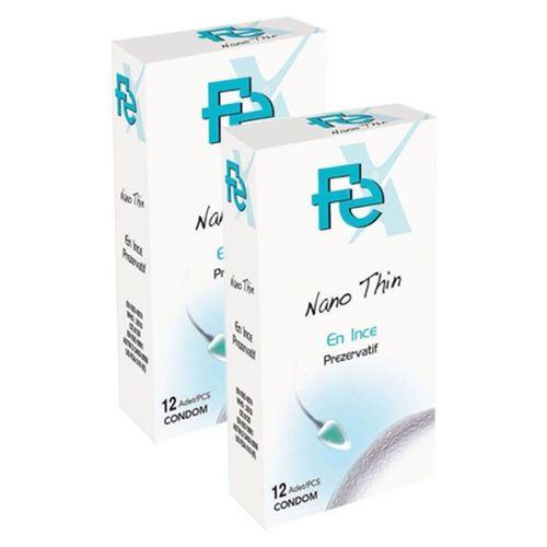 Nano Thin En İnce Prezervatif 12 Li x 2 Adet