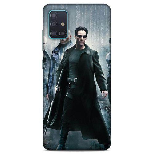 Lopard Samsung Galaxy A51 Uyumlu Kılıf IMDB Film (15) Antişok Kılıf Matrix