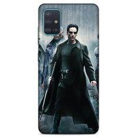 Lopard Samsung Galaxy A51 Uyumlu Kılıf IMDB Film (15) Antişok Kılıf Matrix