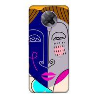 Xiaomi Poco F2 Pro Uyumlu Kılıf Face'X 31 TPU Kılıf İllustrasyon