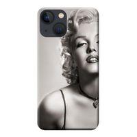 iPhone 13 Mini Uyumlu Kılıf Marilyn Monroe Baskılı Esnek TPU Silikon