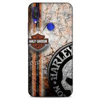 Xiaomi Redmi Note 7 Pro Uyumlu Kılıf Motorsiklet (11) Tam Koruma Harley Davidson