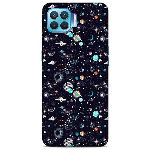 Spacex (20) Tema Koruyucu Kılıf Oppo Reno 4 Lite Kılıf