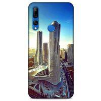 Huawei Y9 Prime 2019 Kılıf Dünya Mimarisi (50) Shockproof Kılıf Pin On Towers