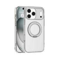 Apple iPhone 17 Pro Max Kılıf M-safe Şarj Özellikli Standlı Airbag Tasarımlı Mutural Fresh Serisi Kapak