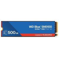 500 GB WD BLUE SN5100 PCI-4.0 5000MB/S 4000MB/S M2 SSD WDS500G5B0E