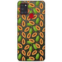 Frutix Papaya 01 Samsung Galaxy A21s Kılıf Desenli Silikon