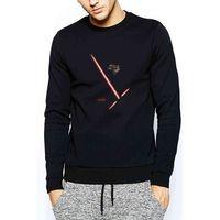 Kylo Ren Baskılı Siyah Erkek Sweatshirt