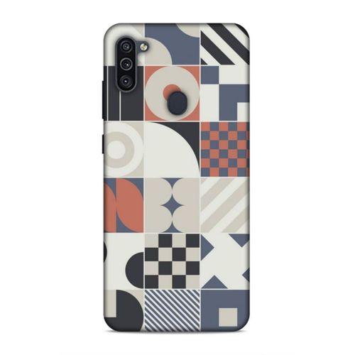 Samsung Galaxy M11 Uyumlu Kılıf Insomnia (4) Koruma Kılıfı Gri