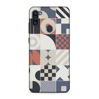 Samsung Galaxy M11 Uyumlu Kılıf Insomnia (4) Koruma Kılıfı Gri