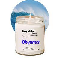 Doğal Özel Seri Kokulu Dekoratif Kavanoz Mum 210 cc - Okyanus Esansı - RYL