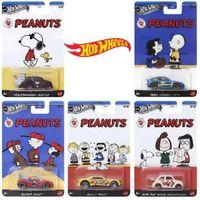 Hot Wheels Silver Series Peanuts 5'li Set