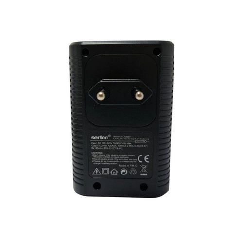 Sertech 9 Volt Pil Şarj Cihazı- 4 Pil Uyumlu Destekli
